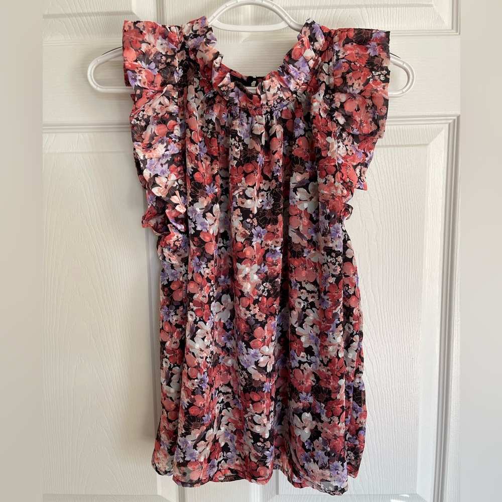 Floral Tank Top - L